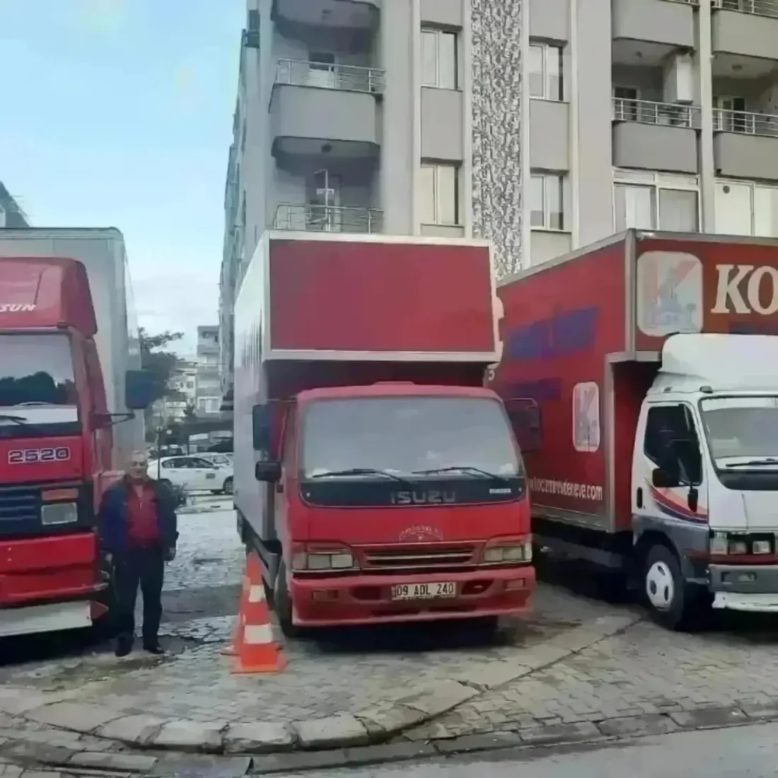 Koç Nakliyat asansörlü nakliyat